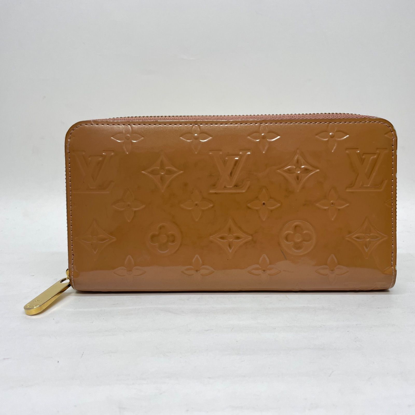 3127 LOUIS VUITTON ルイヴィトン ヴェルニ 長財布 ラウンドファスナー 