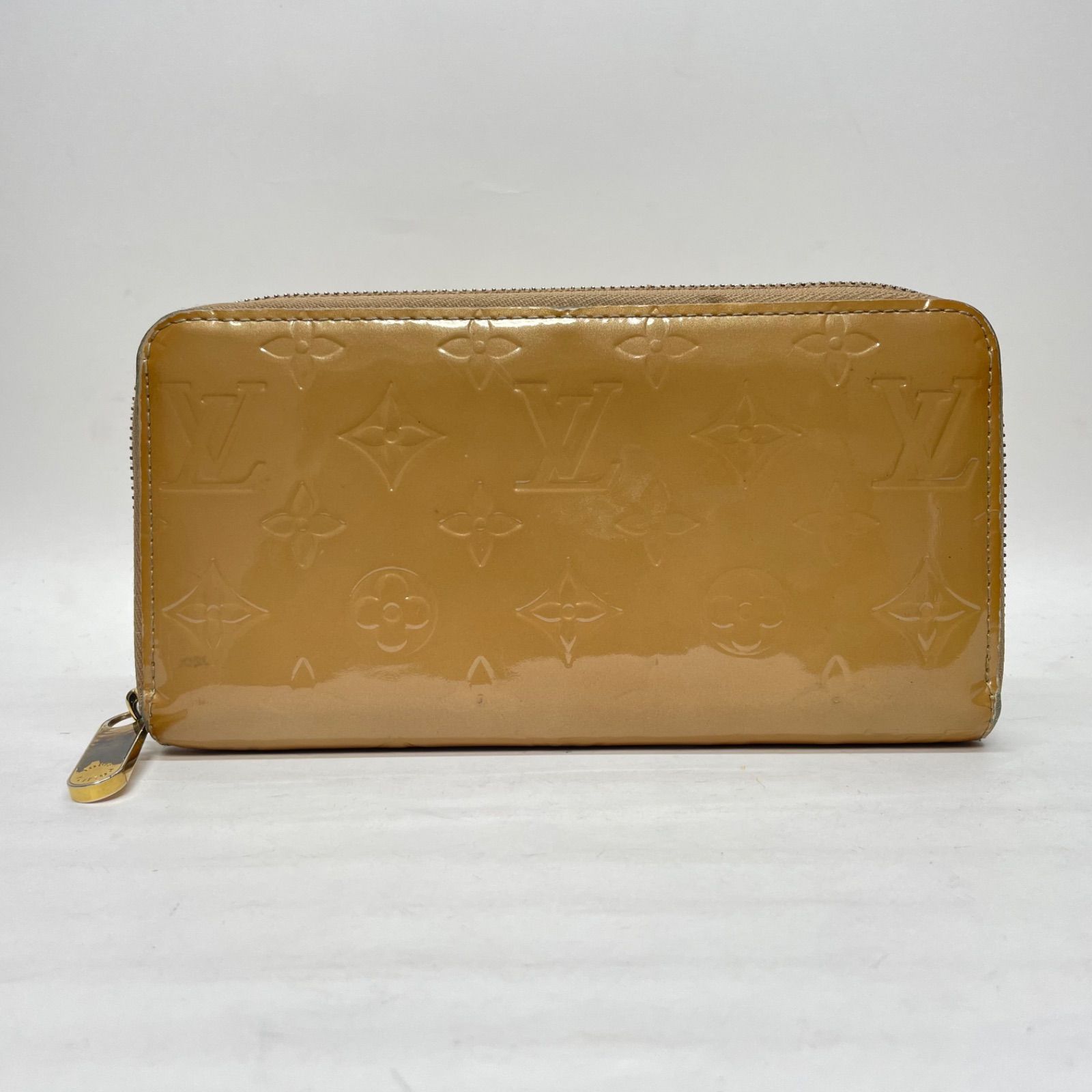 3126 LOUIS VUITTON ルイヴィトン ヴェルニ 長財布 ラウンドファスナー 