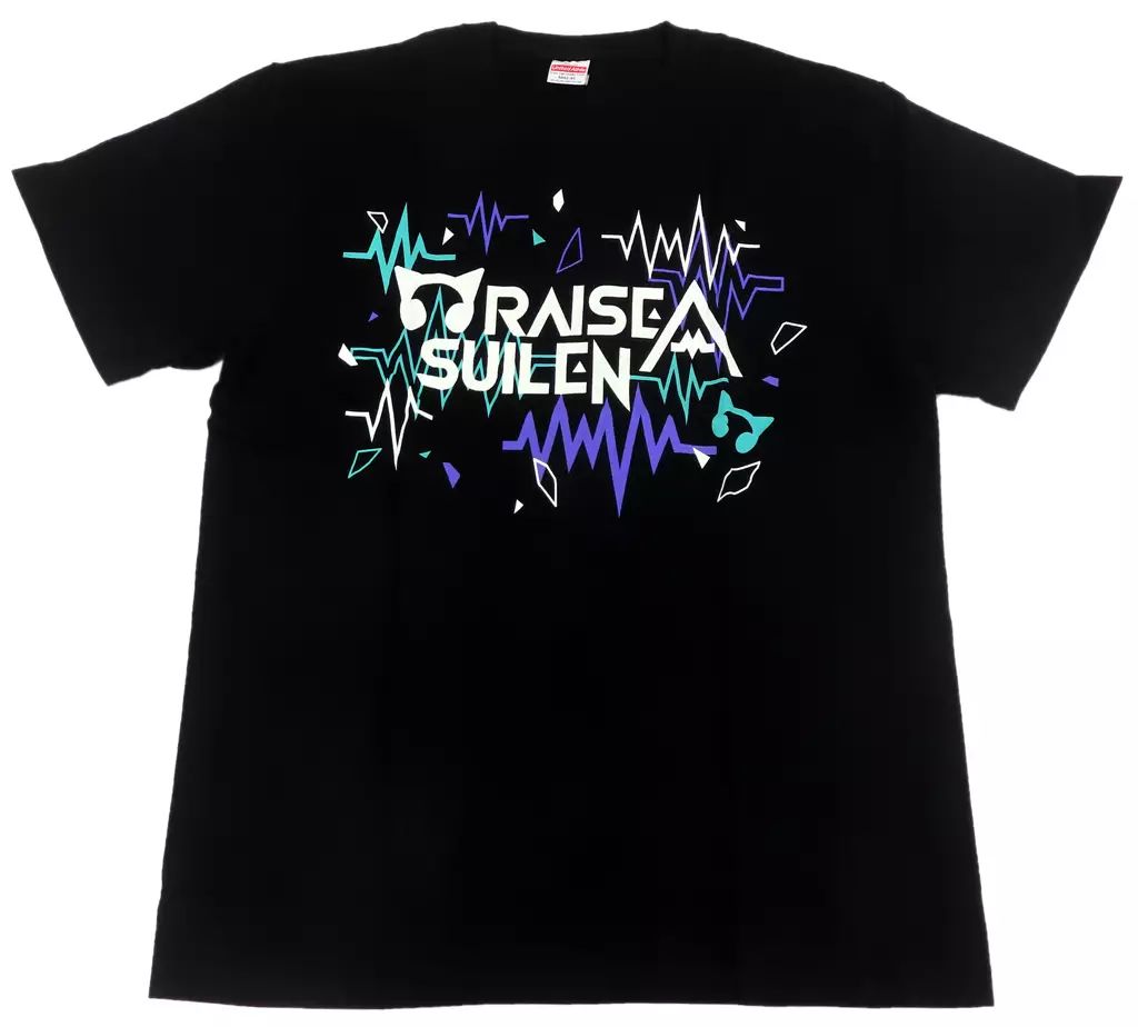 中古】Tシャツ RAISE A SUILEN 蓄光Tシャツ ブラック XLサイズ 「BanG