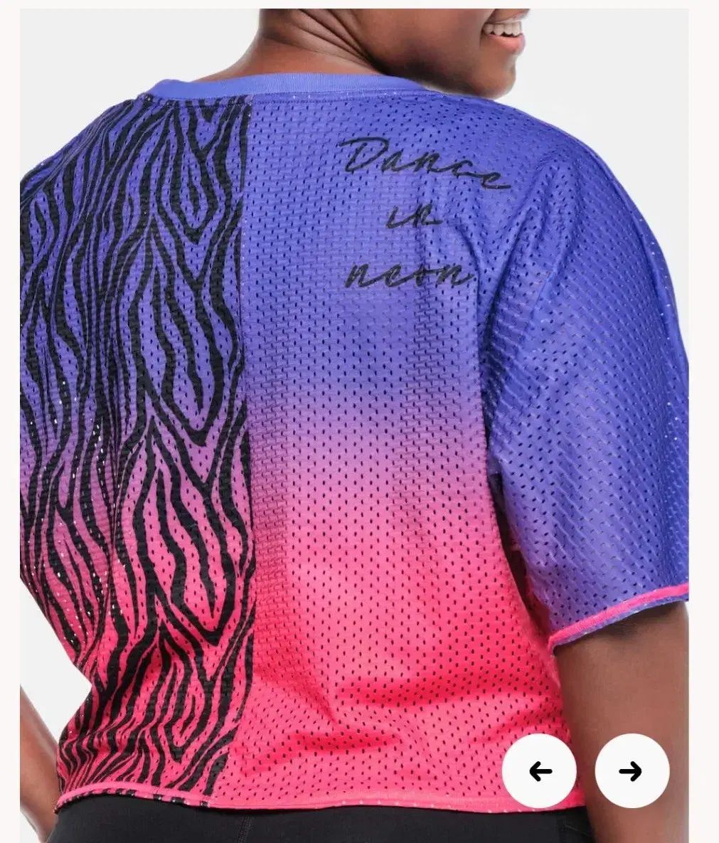 ズンバウェア メッシュ半袖Tシャツ XS - メルカリ