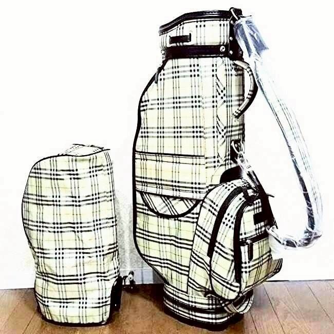 高級 正規品 バーバリー キャディバック Burberry ゴルフバック