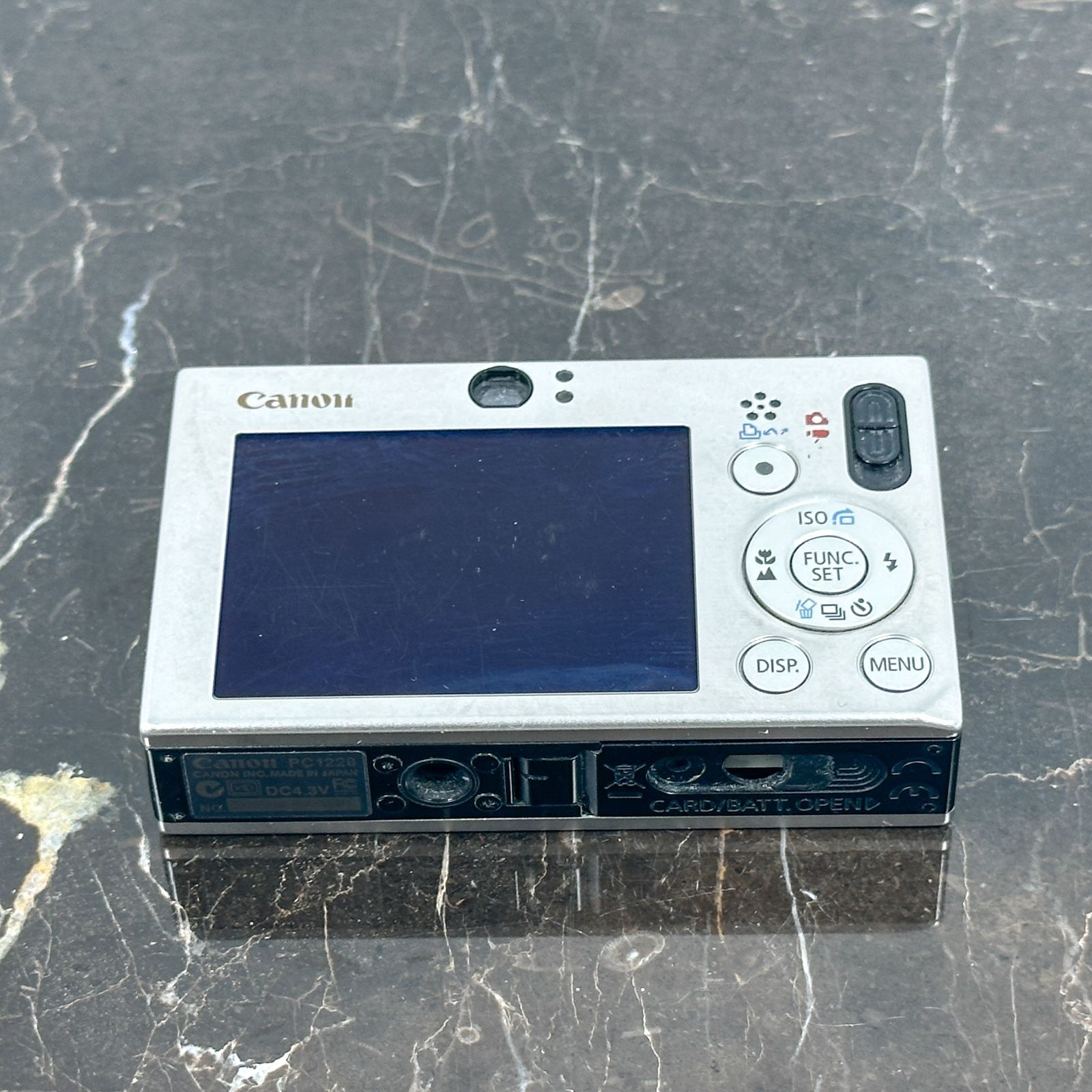 Canon IXY DIGITAL 10 ブラック 710万画素 光学3倍ズーム スリム軽量 