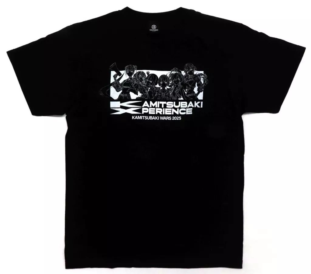 新品，HOT 【中古】Tシャツ 集合 Tシャツ ブラック Mサイズ 「KAMITSUBAKI STUDIO KAMITSUBAKI WARS 2025 神椿後楽園戦線 KAMITSUBAKI XPERIENCE」 Tシャツ・アパレル