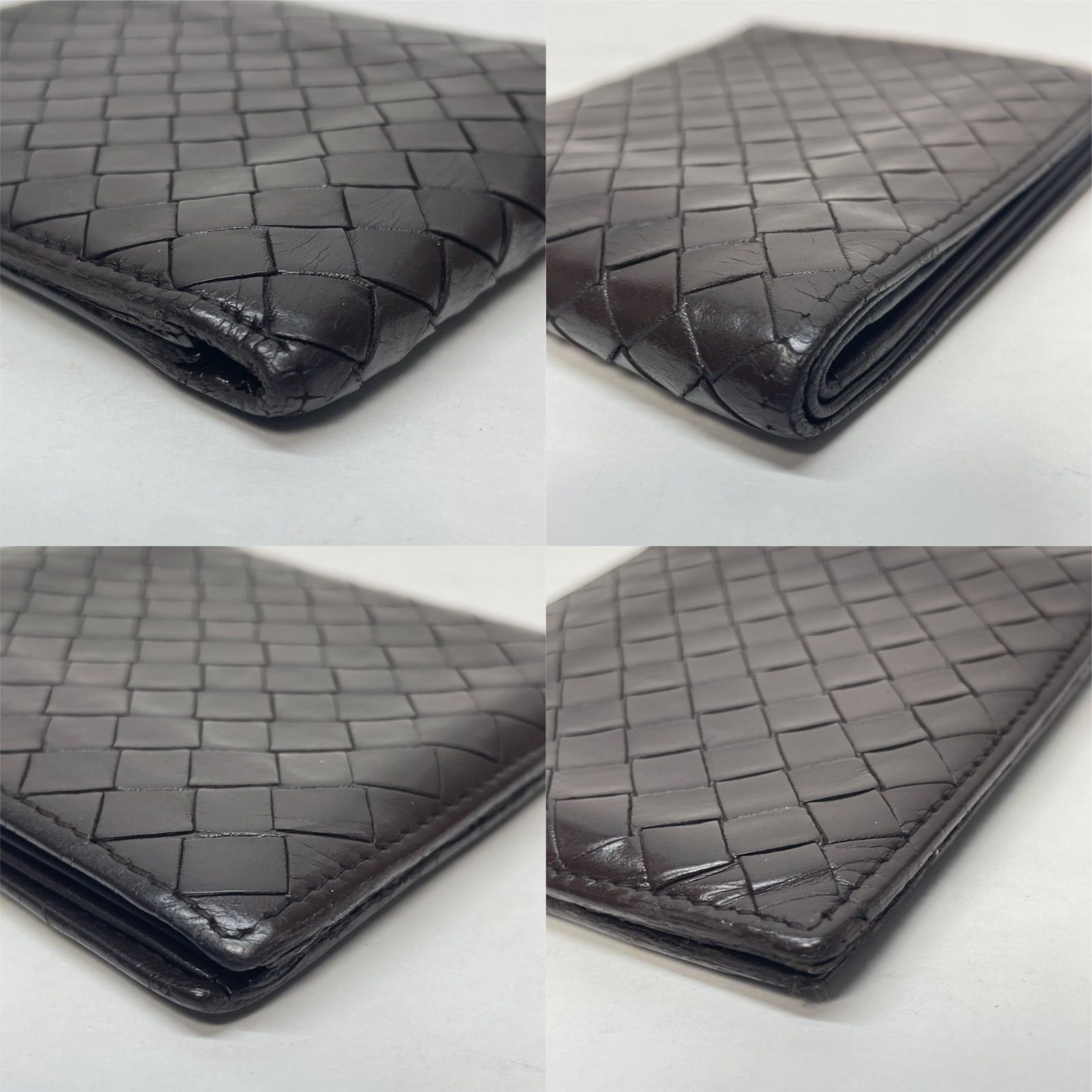 3128 BOTTEGA VENETA ボッテガヴェネタ 二つ折り財布 イントレチャート