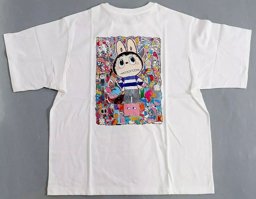 中古】Tシャツ 集合(ラブブ＆エルフの群れ) Tシャツ ホワイト 3XL