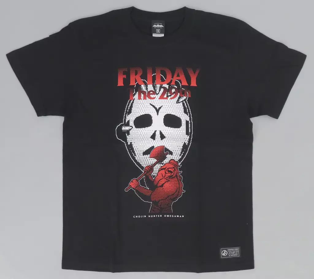 定番，SALE 【中古】Tシャツ オメガマン＆ジェロニモ KMC Friday the 29th Tシャツ ブラック Mサイズ 「キン肉マン」 Tシャツ・アパレル