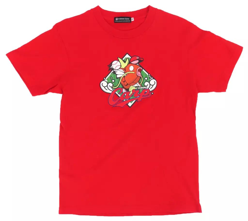 中古】Tシャツ コイキング×カープ Tシャツ レッド Sサイズ 「広島東洋