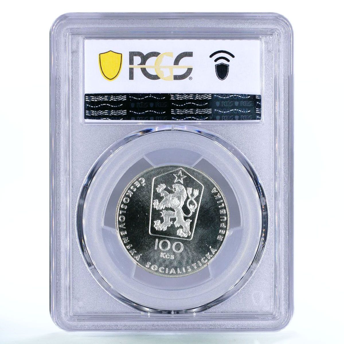 チェコスロバキア 100コルナ 作家 ヤロスラフ・ハシェク 文学 PR68