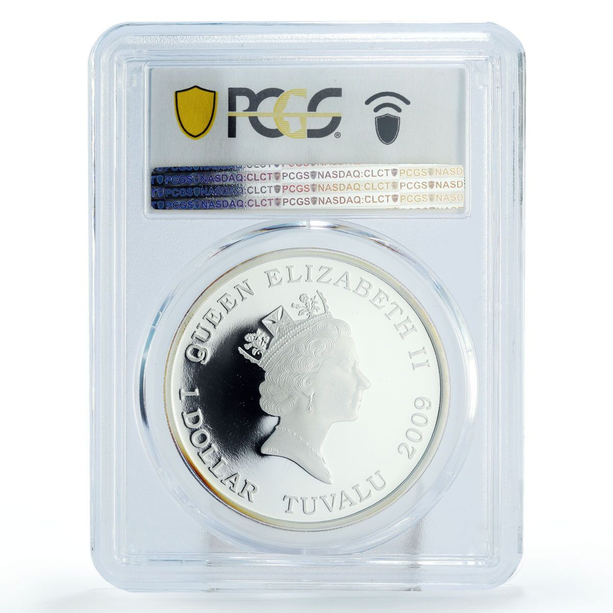 ツバル 1ドル ヘイスティングスの戦い バイキング PR70 PCGS カラー