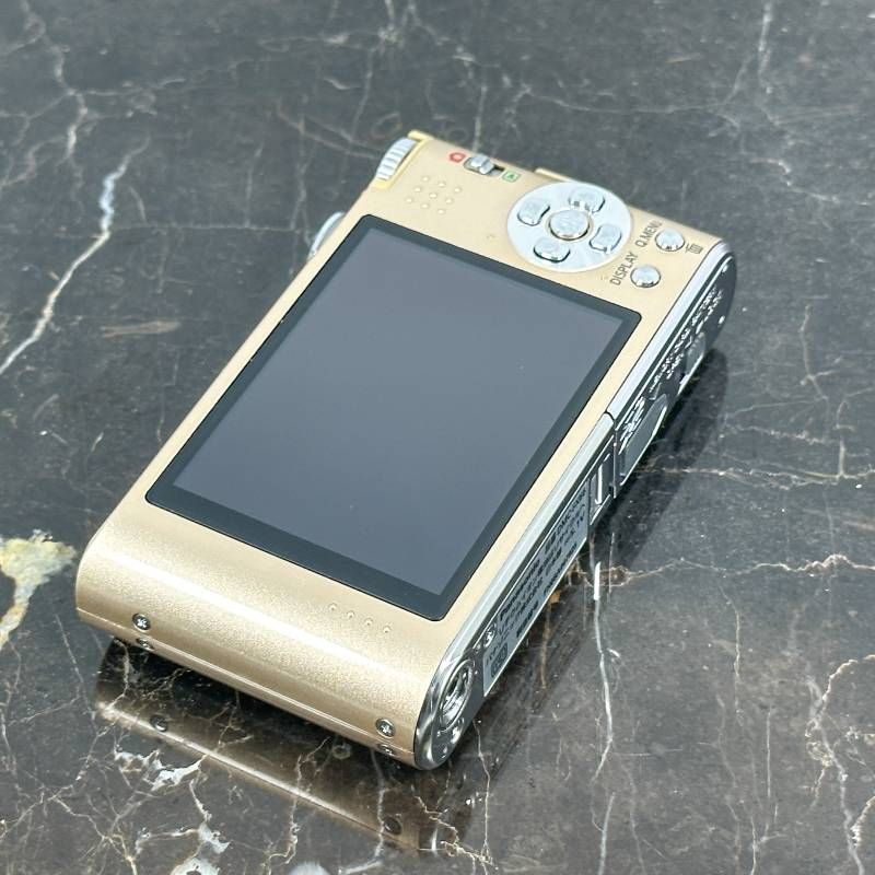 美品】Panasonic LUMIX DMC-FX66 ゴールド 1410万画素 25mm広角 LEICA