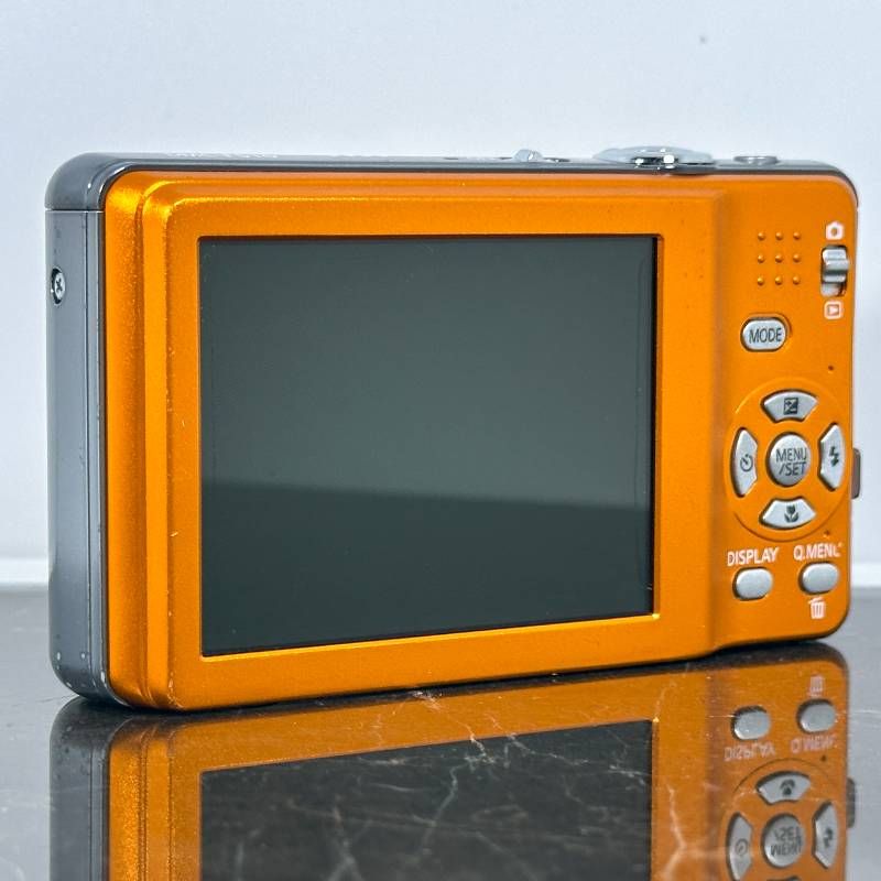 Panasonic LUMIX DMC-FS10 オレンジ 1210万画素 28mm広角 光学5倍