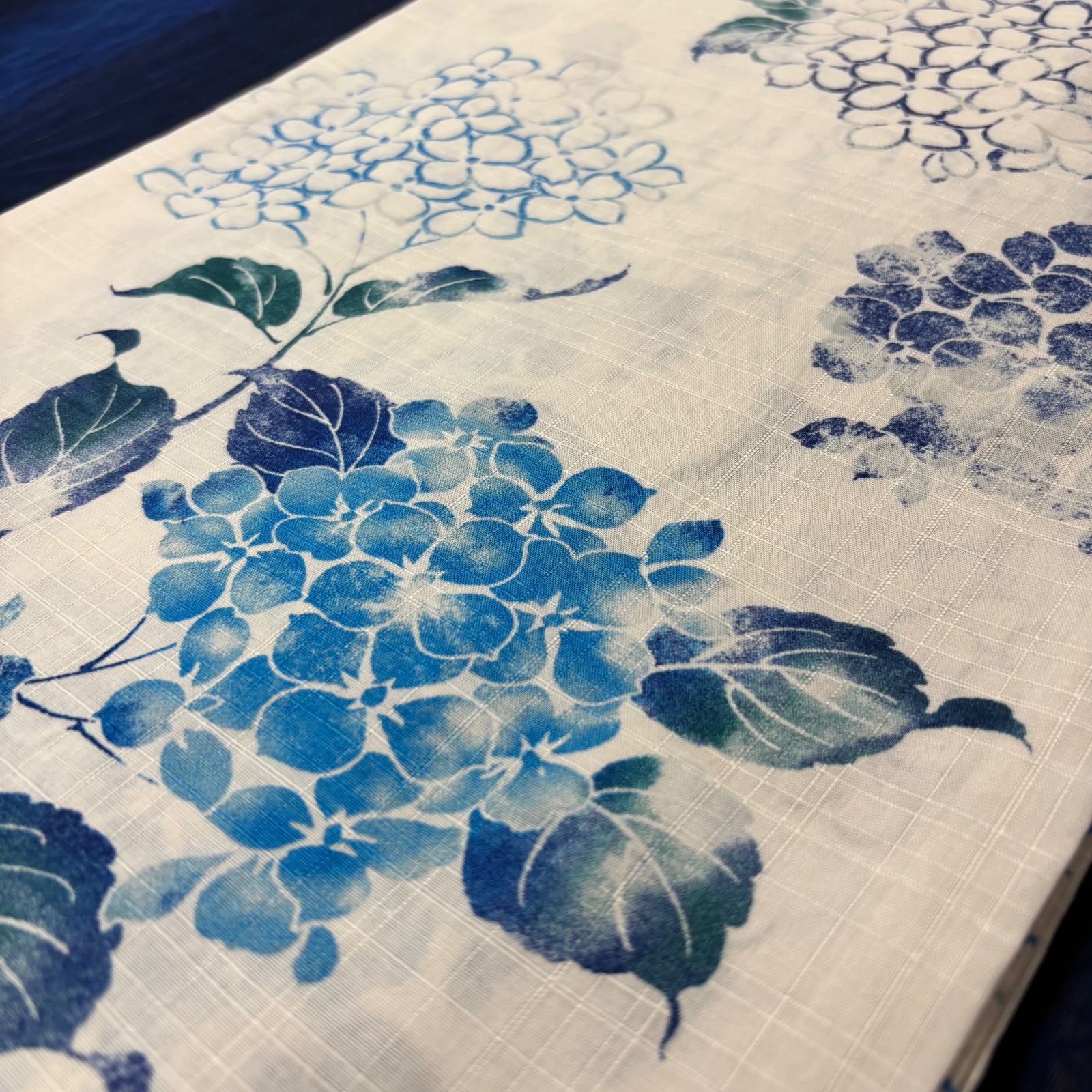 大人のゆかた◇新品！高級綿浴衣4点セット◎プレタ浴衣・単帯・帯〆