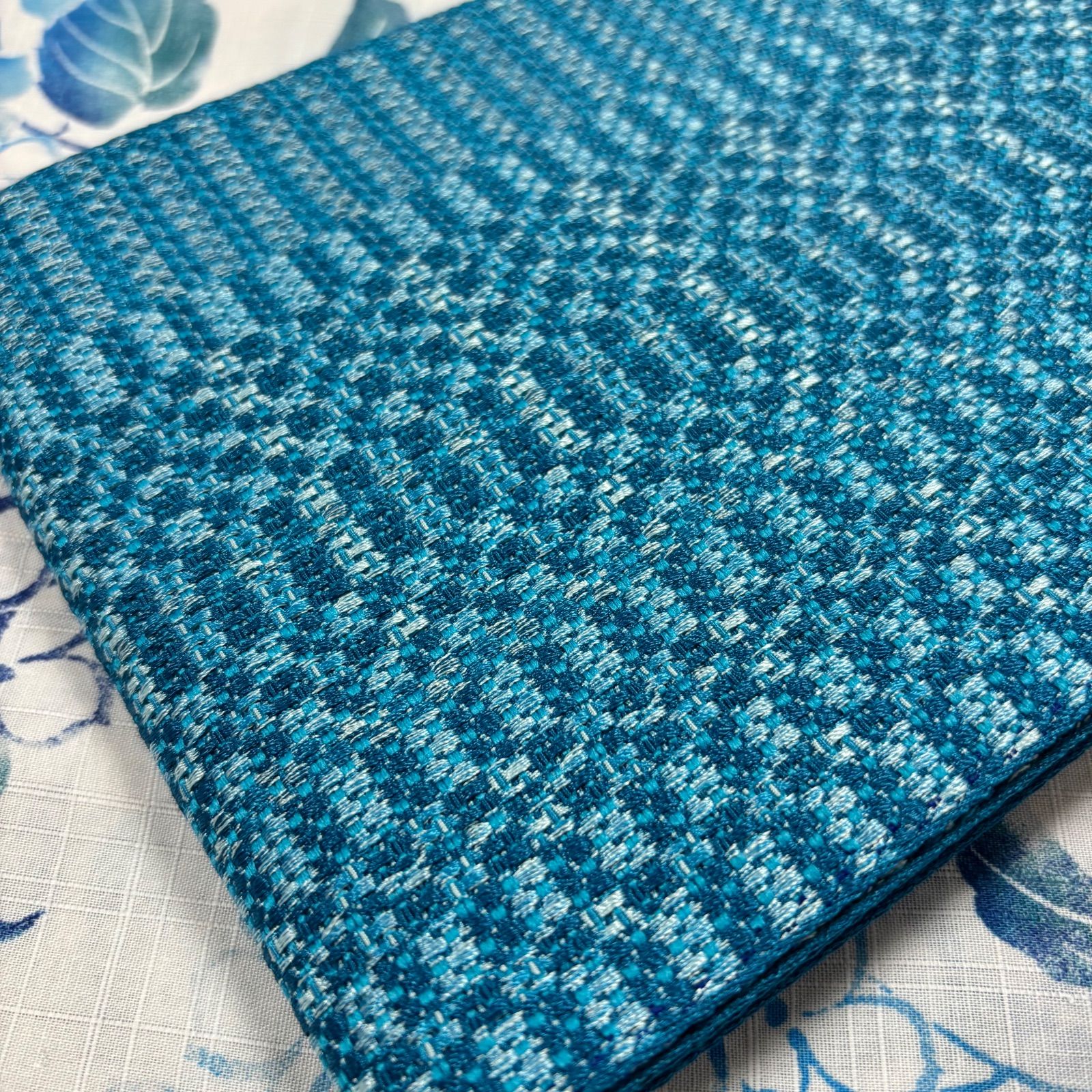 大人のゆかた◇新品！高級綿浴衣4点セット◎プレタ浴衣・単帯・帯〆