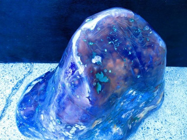  全面研磨済み超強パワー 濃い濃い ウルグアイ産 天然水晶宝石 アメジストドーム超巨大55 kg 高さ500 mm ｔｒ30032 領収書 オーナメント ラッピング 包装