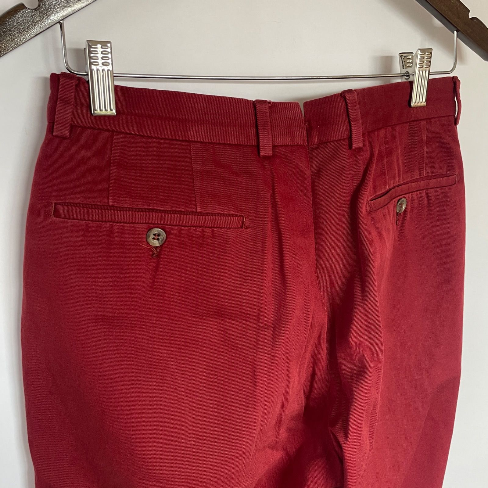 良】INCOTEX インコテックス メンズ チノパン 44 レッド 綿100% - メルカリ
