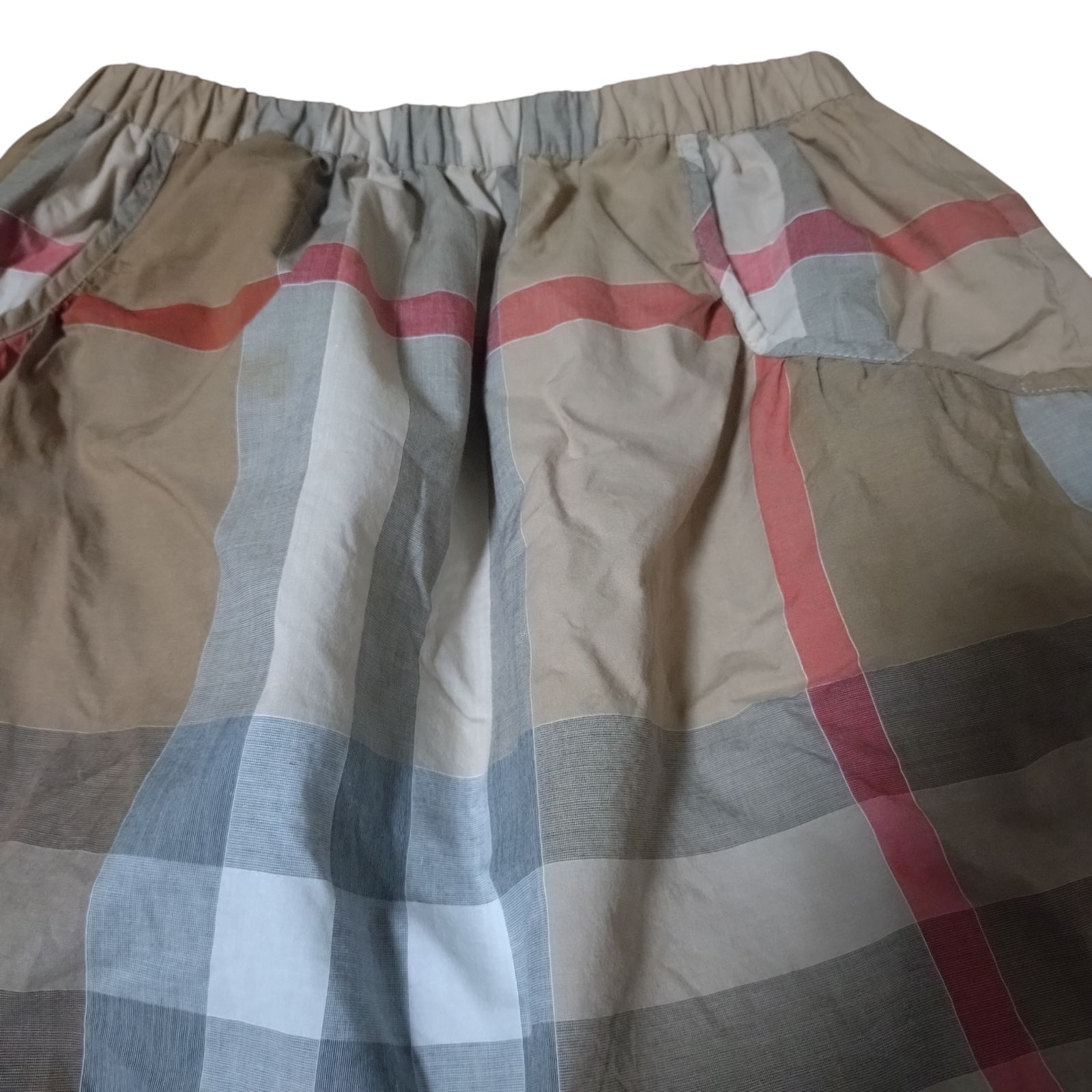 BURBERRY LONDON バーバリーロンドン バルーンスカート ノバチェック