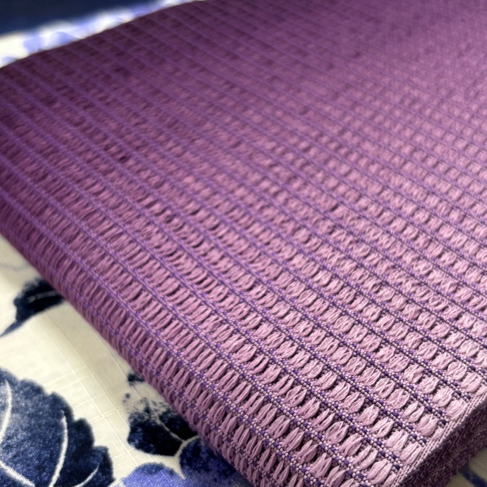 大人のゆかた◇新品！高級綿浴衣4点セット◎プレタ浴衣・単帯・帯〆