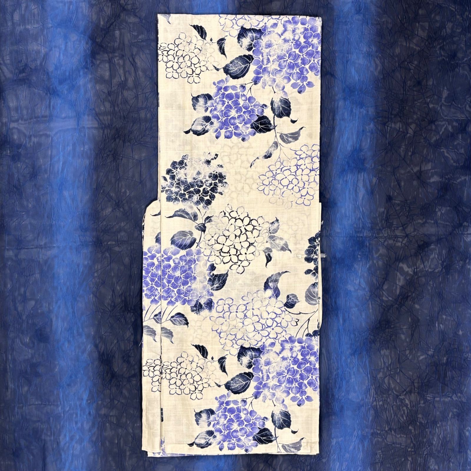 大人のゆかた◇新品！高級綿浴衣4点セット◎プレタ浴衣・単帯・帯〆