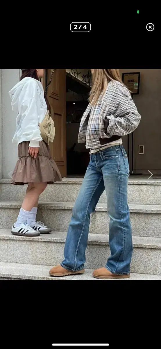 GLOWNY ラッセル ブルゾン RUSSELL PLAID BLOUSON