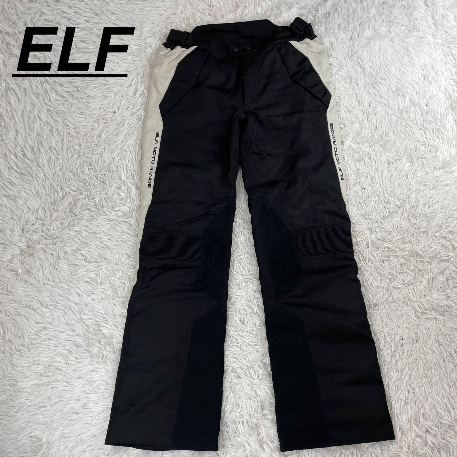 ELF エルフ ウインターパンツ BLACK 3 Lサイズ ライディングパンツ バイクパンツ サイクリング 大きめサイズ