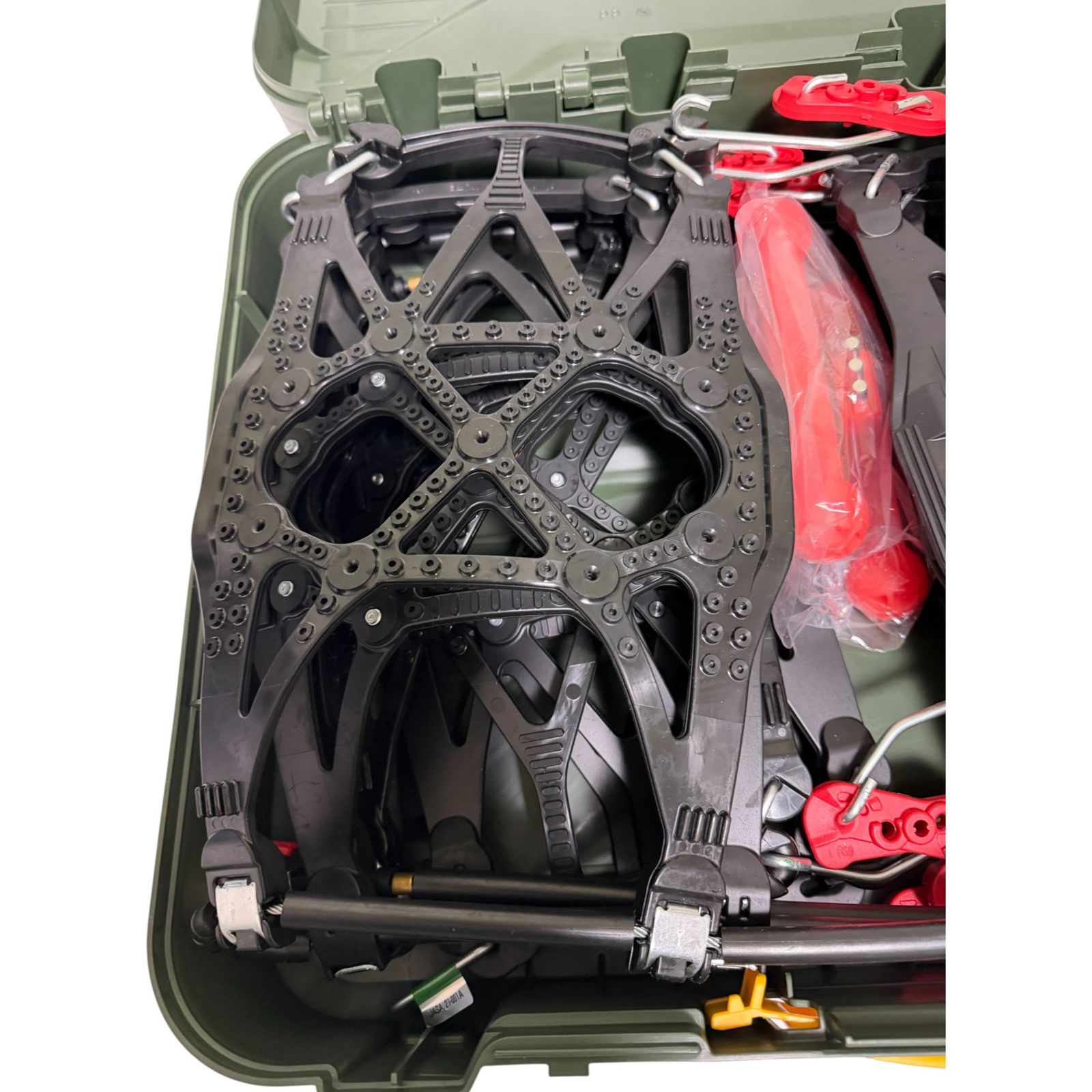 ◯ カーメイト Carmate タイヤチェーン QE 11 非金属 ブラック クイックイージー 2000 3019