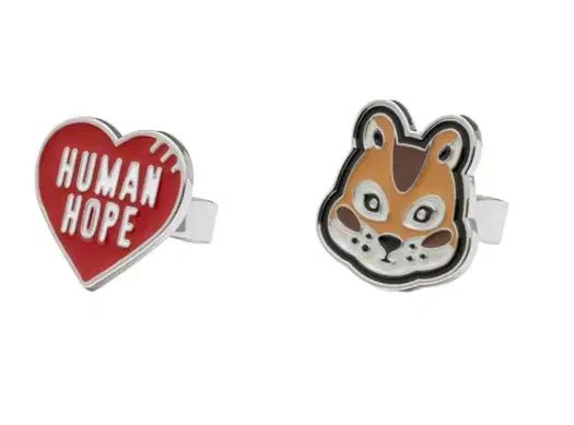 HUMAN MADE ヒューマンメイド An Ode Hope Ver リング セット レッド