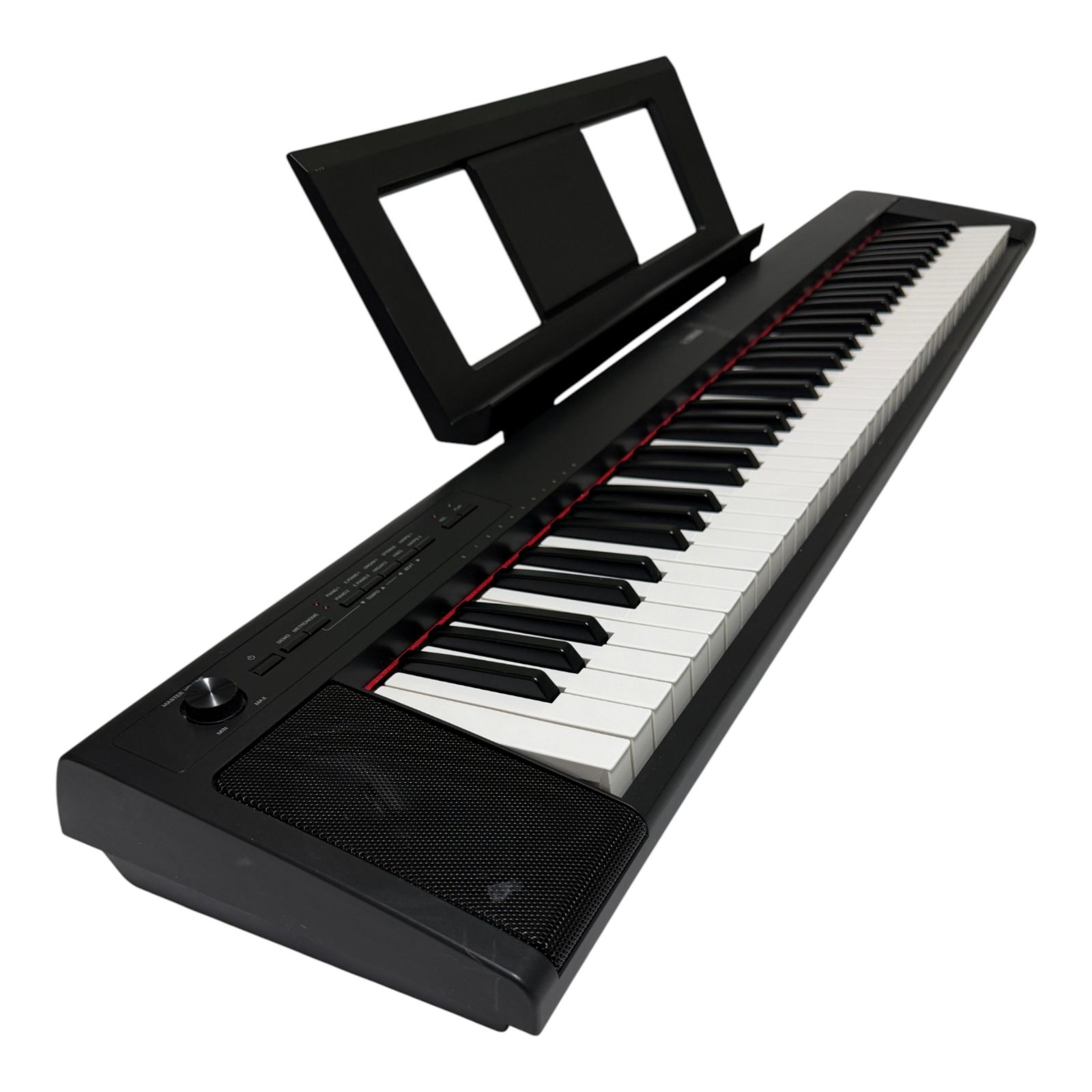 ◯ ヤマハ YAMAHA 電子キーボード NP-32B ブラック コンパクト 軽量