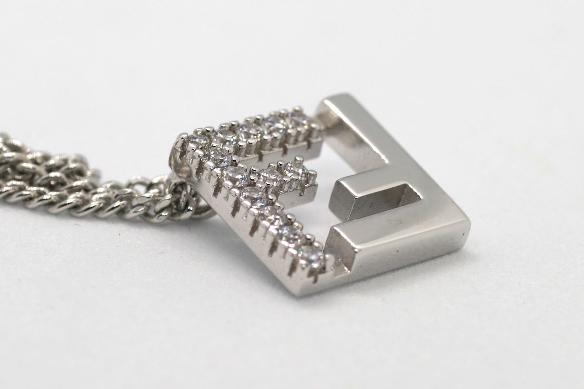 素敵♡フェンディ　フォーエバー ネックレス　銀色 素敵♡フェンディ フォーエバー ネックレス 銀色 楽天市場】FENDI