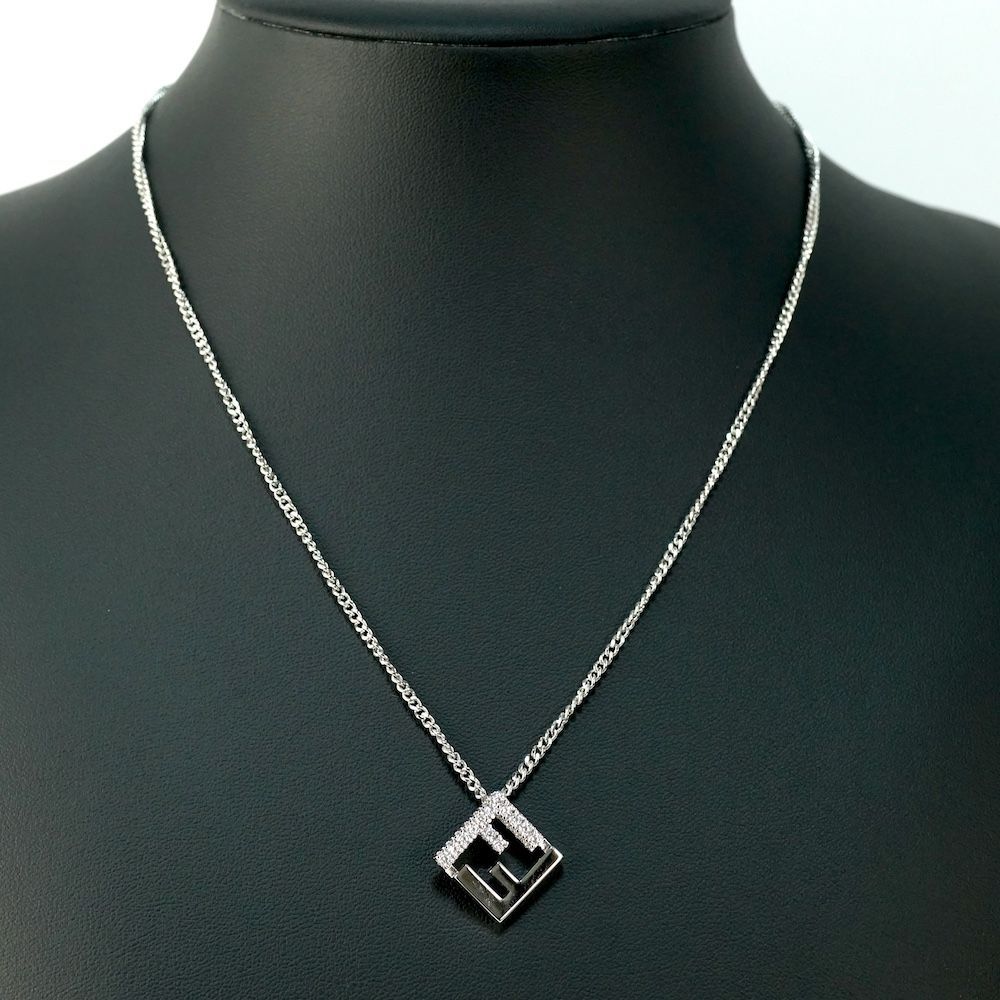 FENDI フェンディ FOREVER フォーエバー ネックレス FFロゴ FF柄