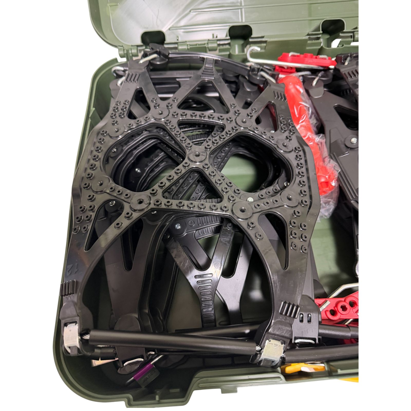 ◯ カーメイト Carmate タイヤチェーン QE 12 L 非金属 ブラック クイックイージー 2000 3029