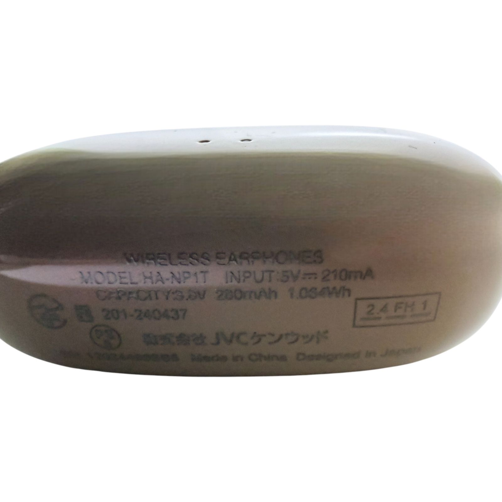 ◯ ケンウッド KENWOOD ワイヤレスイヤホン HA-NP1T-PN サンドピーチ