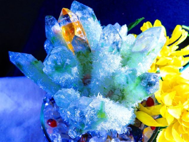 浄化済 新入荷 天然水晶100 A幽霊ガーデンクォーツ クラスター超巨大台付き1 71 kｇ tr 34077 c 1