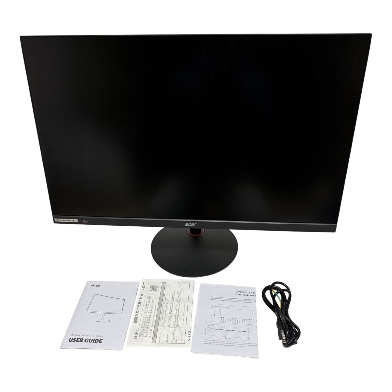 ◯ エイサー Acer ゲーミングモニター XV 320 QU ブラック マウント対応 高さ調節 2600-3092