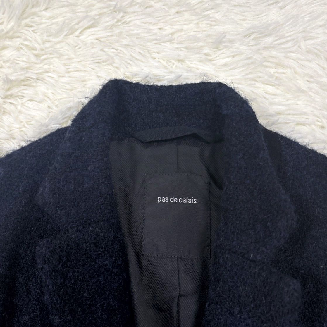 pas de calais パドカレ チェスターコート ウール アルパカ 38