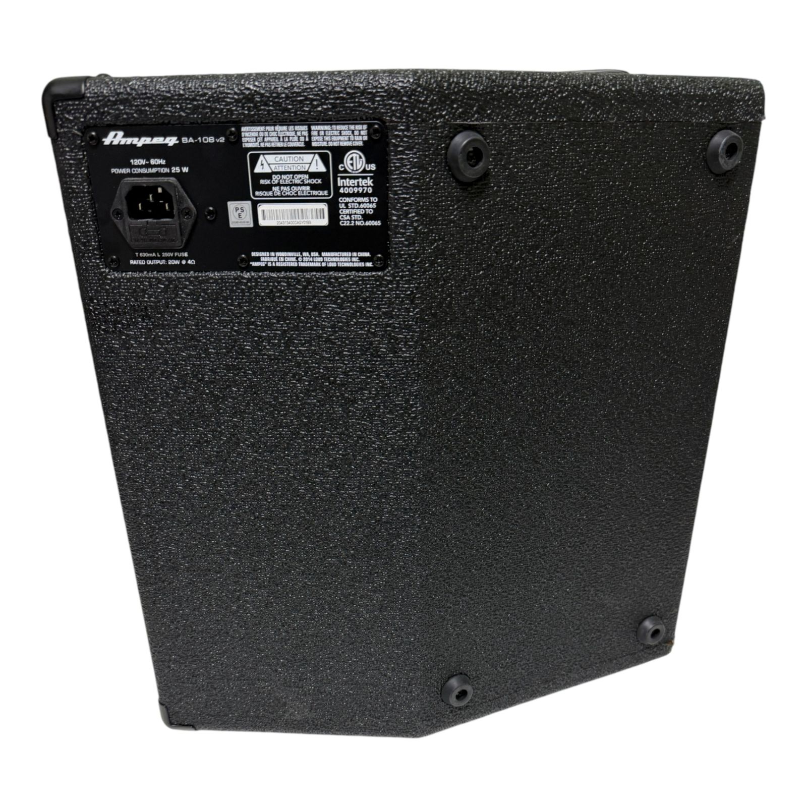 ◯ アンペグ AMPEG ベースアンプコンボ BA-108 V2 合金鋼 軽量で