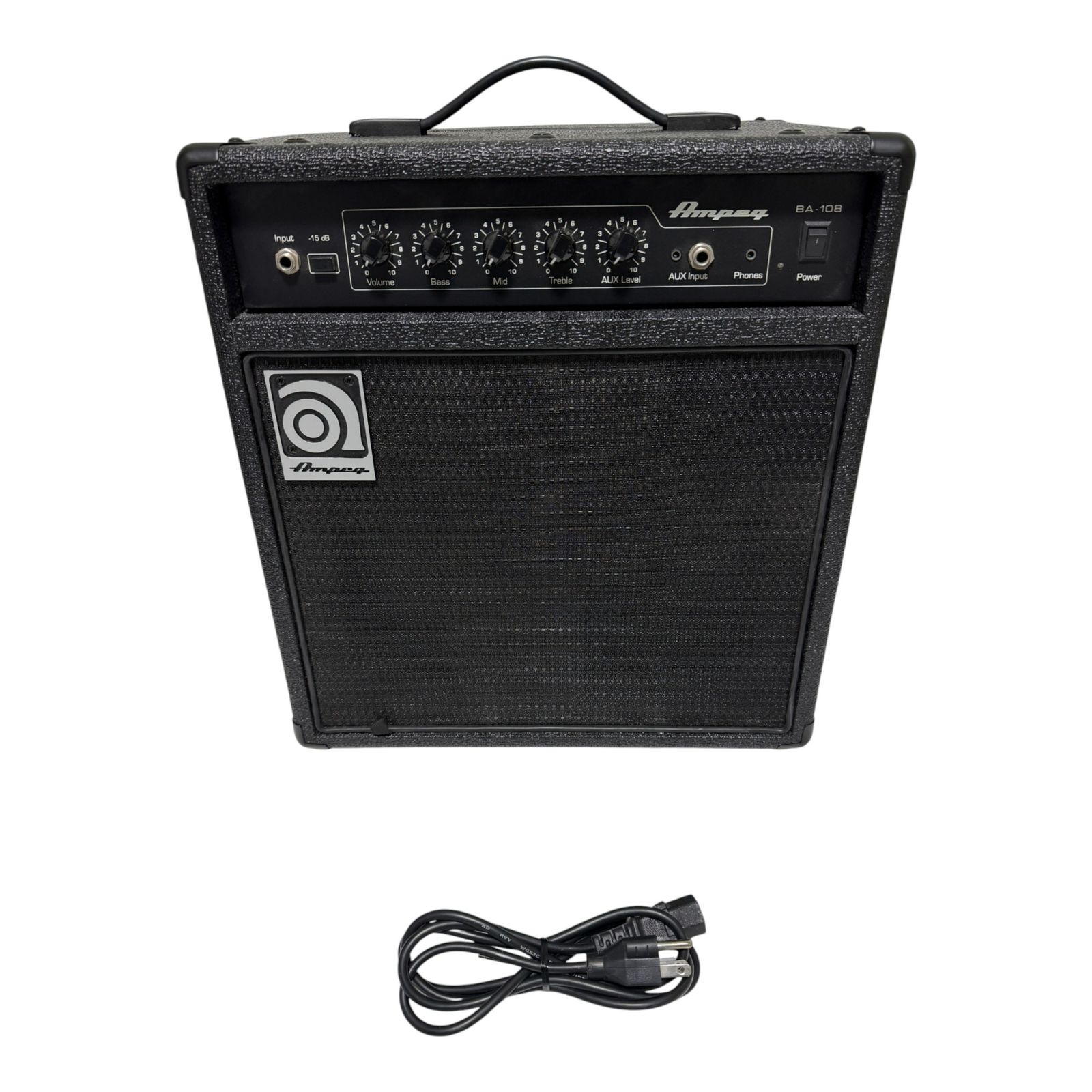 ◯ アンペグ AMPEG ベースアンプコンボ BA-108 V2 合金鋼 軽量で
