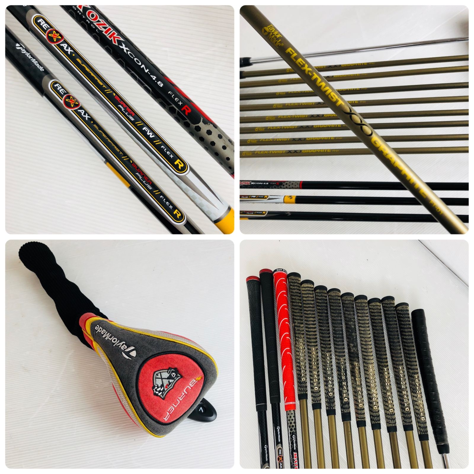 豪華 13本 TaylorMade テーラーメイド BURNER バーナー メンズ ゴルフ