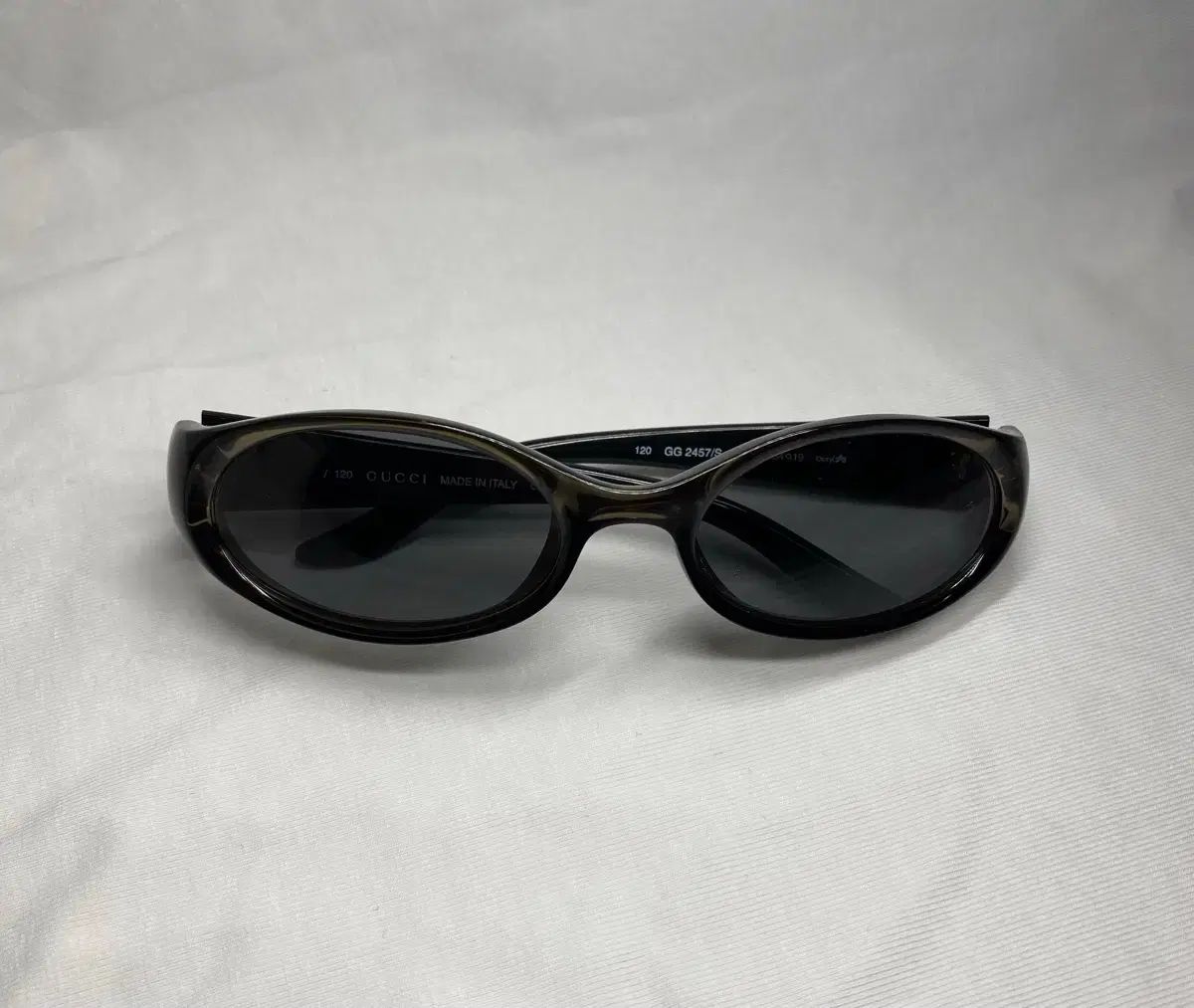 【90s】GUCCI ヴィンテージサングラス 90s グッチ ヴィンテージ サングラス オーヴァル 購入 Gロゴ 廃盤