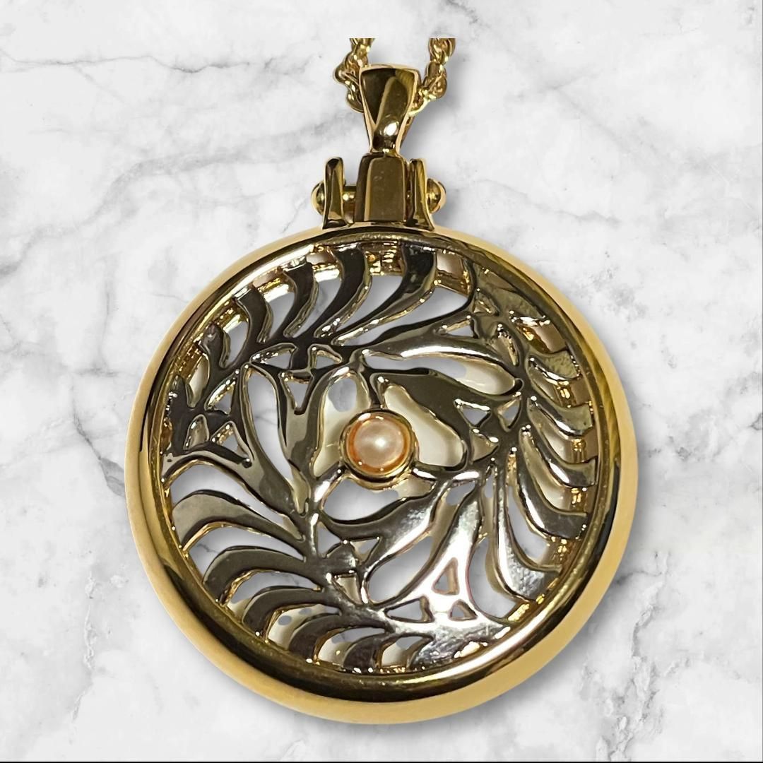 MIKIMOTO ルーペ ペンダント 真珠 ゴールド 箱付き - メルカリ