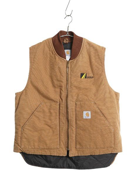 お得なクーポン配布中!】 00s USA製 カーハート 中綿 ダック ベスト