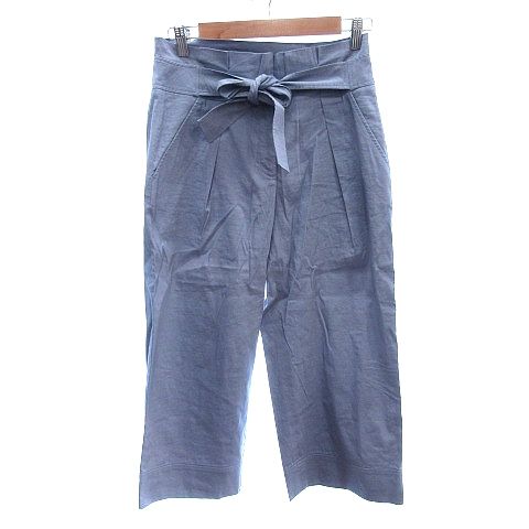 Theory luxe 麻混ワイドパンツ 38 新品　タグなし セオリーリュクス theory luxe ワイドパンツ ガウチョ 麻 リネン