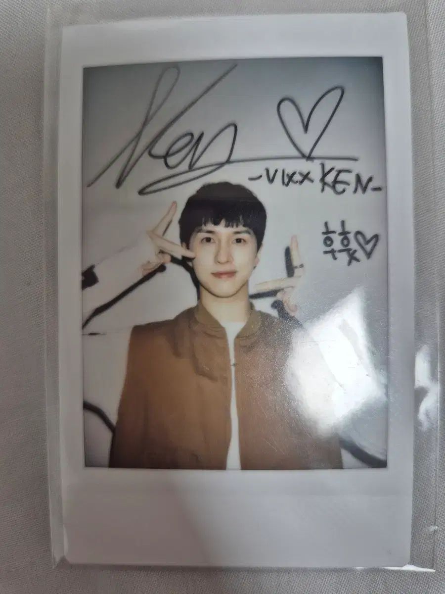 VIXX ケン サイン チェキ ポラロイド VIXX ケン イ・ジェファン - メルカリ
