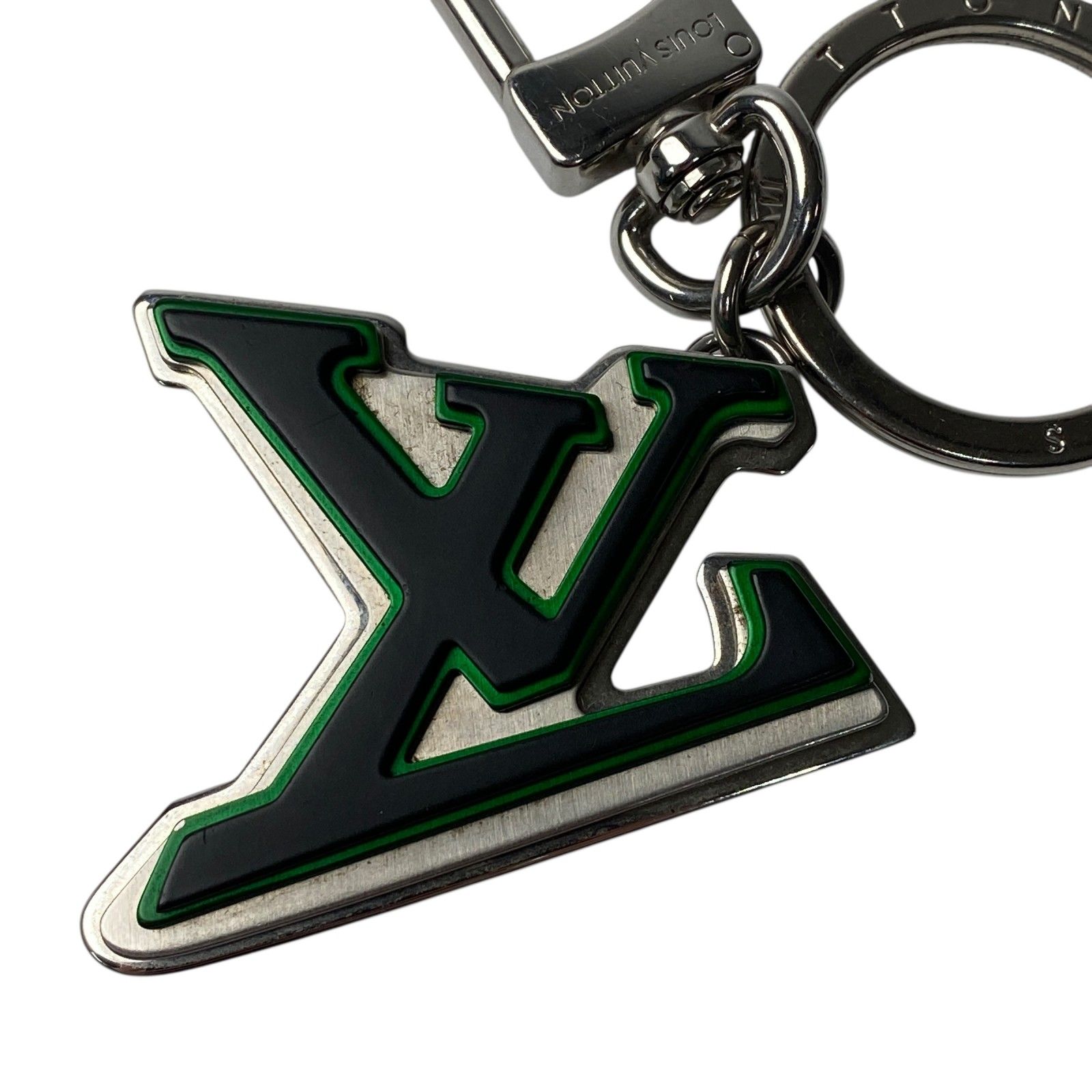 ルイ ヴィトン LOUIS VUITTON メンズ ポルトクレ LVマティック バッグチャーム キーホルダー M 00926 AK 0273