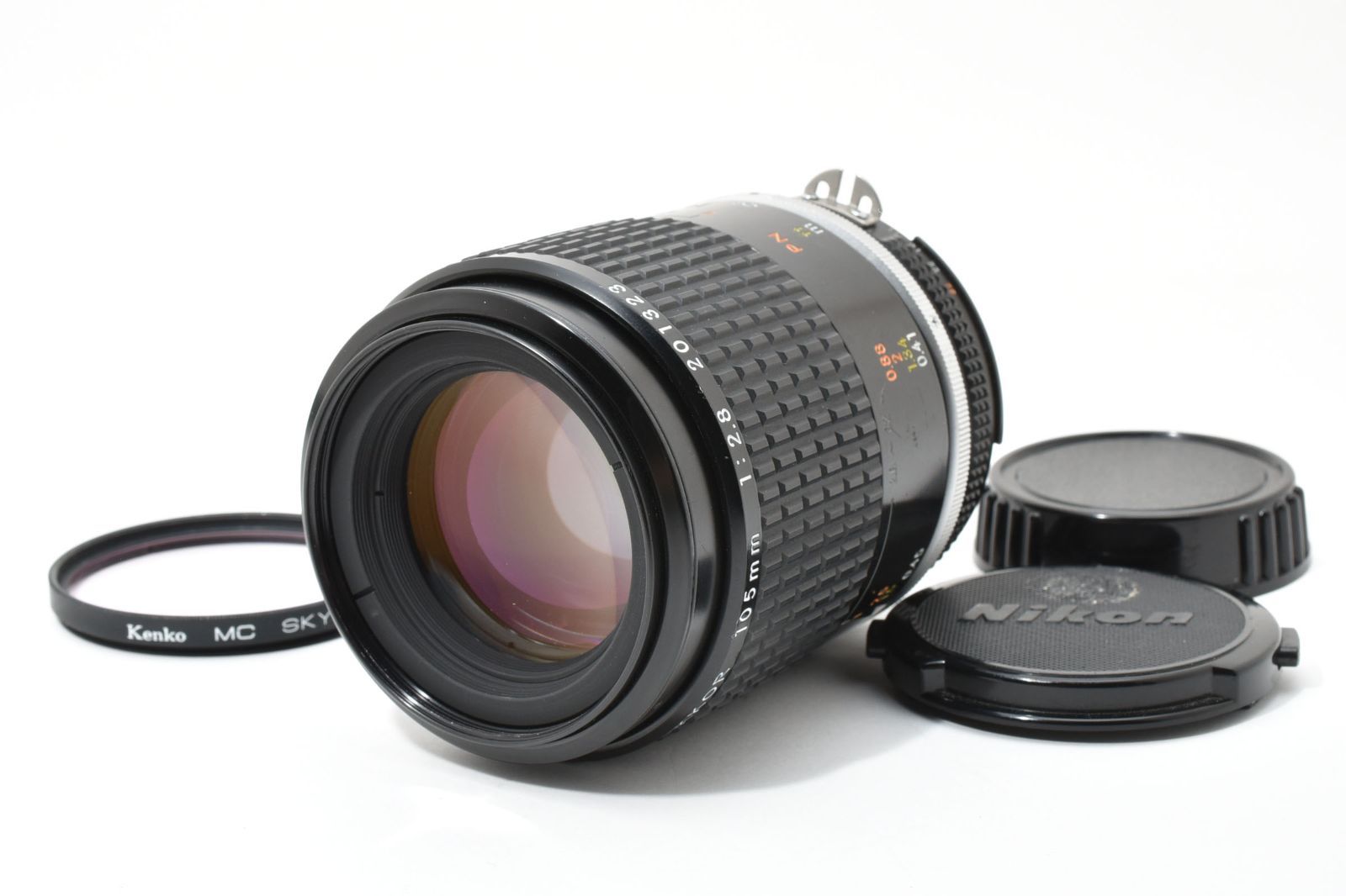 並品 ニコン Nikon Ai-S Micro-NIKKOR 105 mm F 2.8 単焦点 マニュアルレンズ