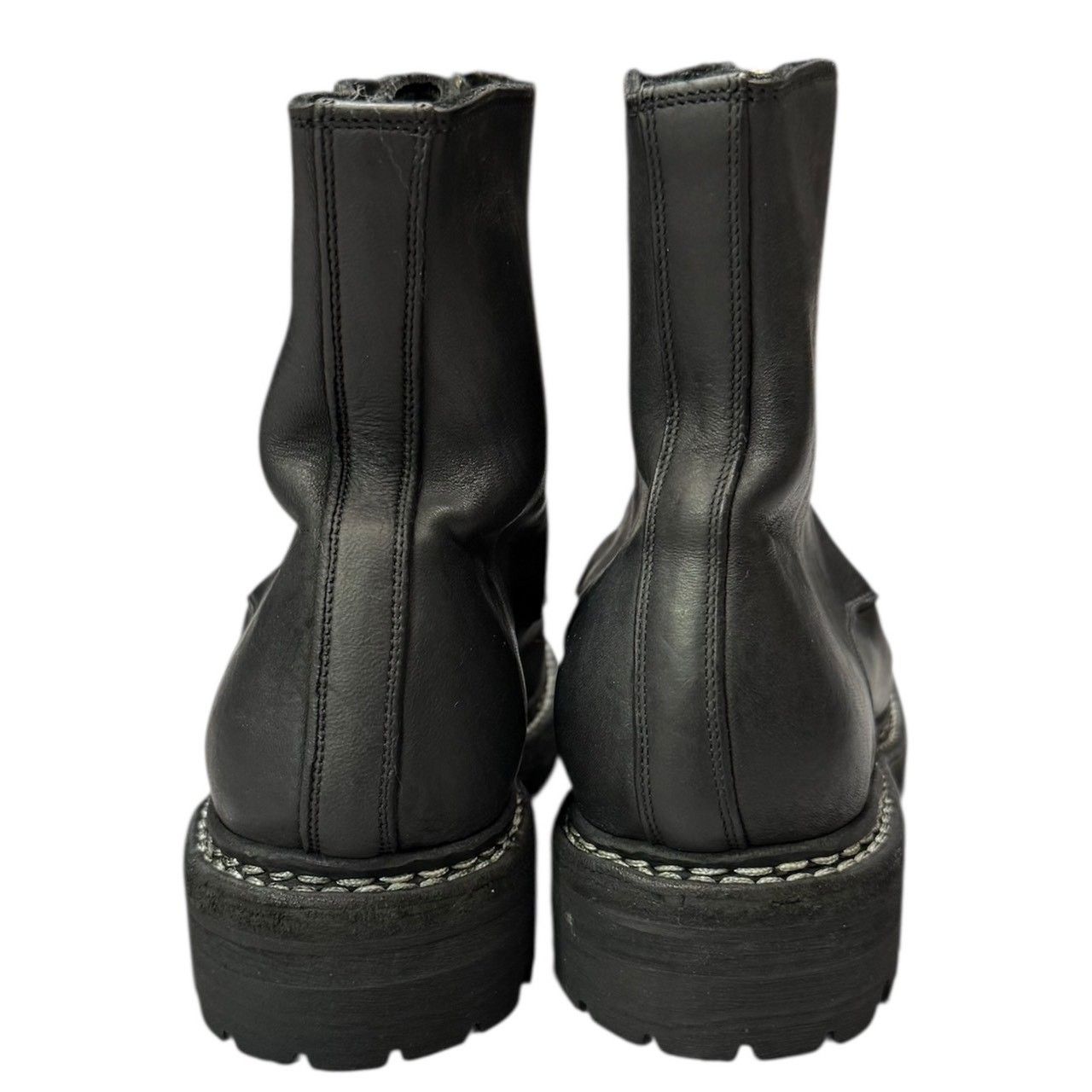 GUIDI グイディ フロントジップブーツ GR05FRV 41 ブラック 15091