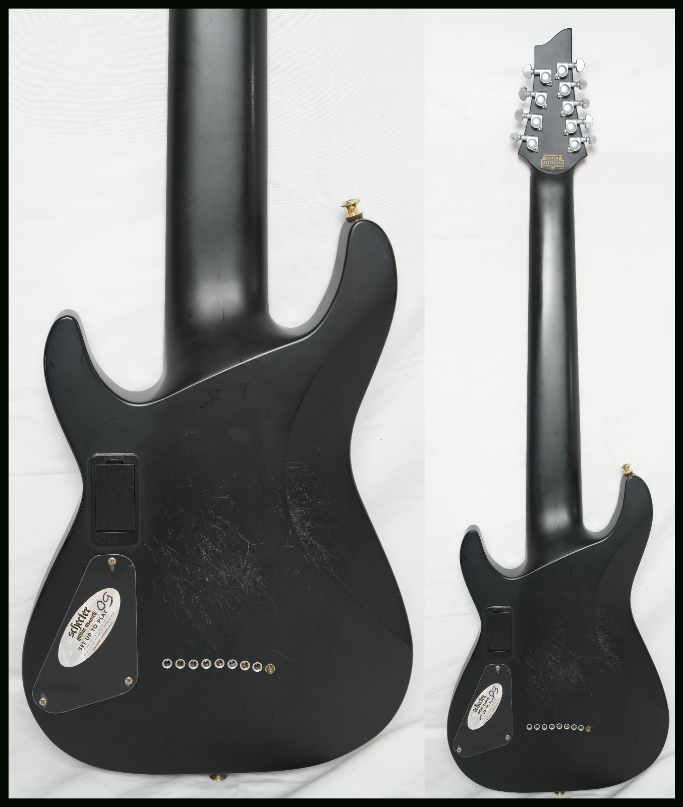 DAMIEN 9 Satin Black 9弦ギター モデル 製