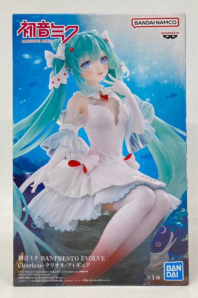 BANDAI SPIRITS BANPRESTO EVOLVE Clearluxe VOCALOID 初音ミク