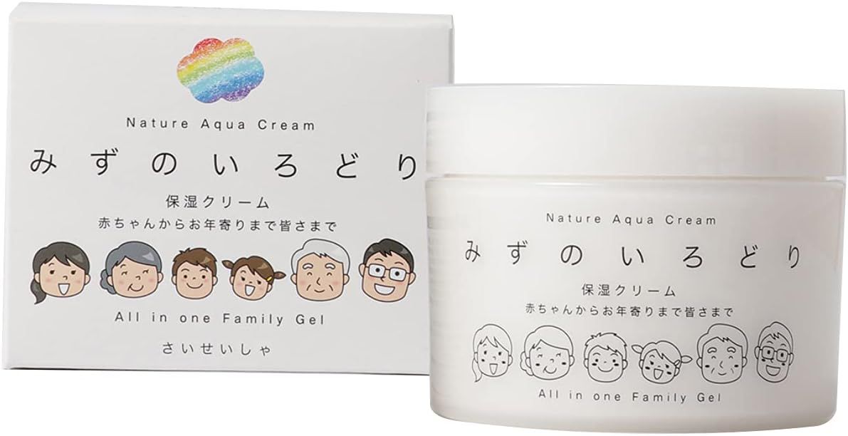 彩生舎 ナチュールアクアクリーム 水の彩 みずのいろどり 保湿クリーム 200 g カップ