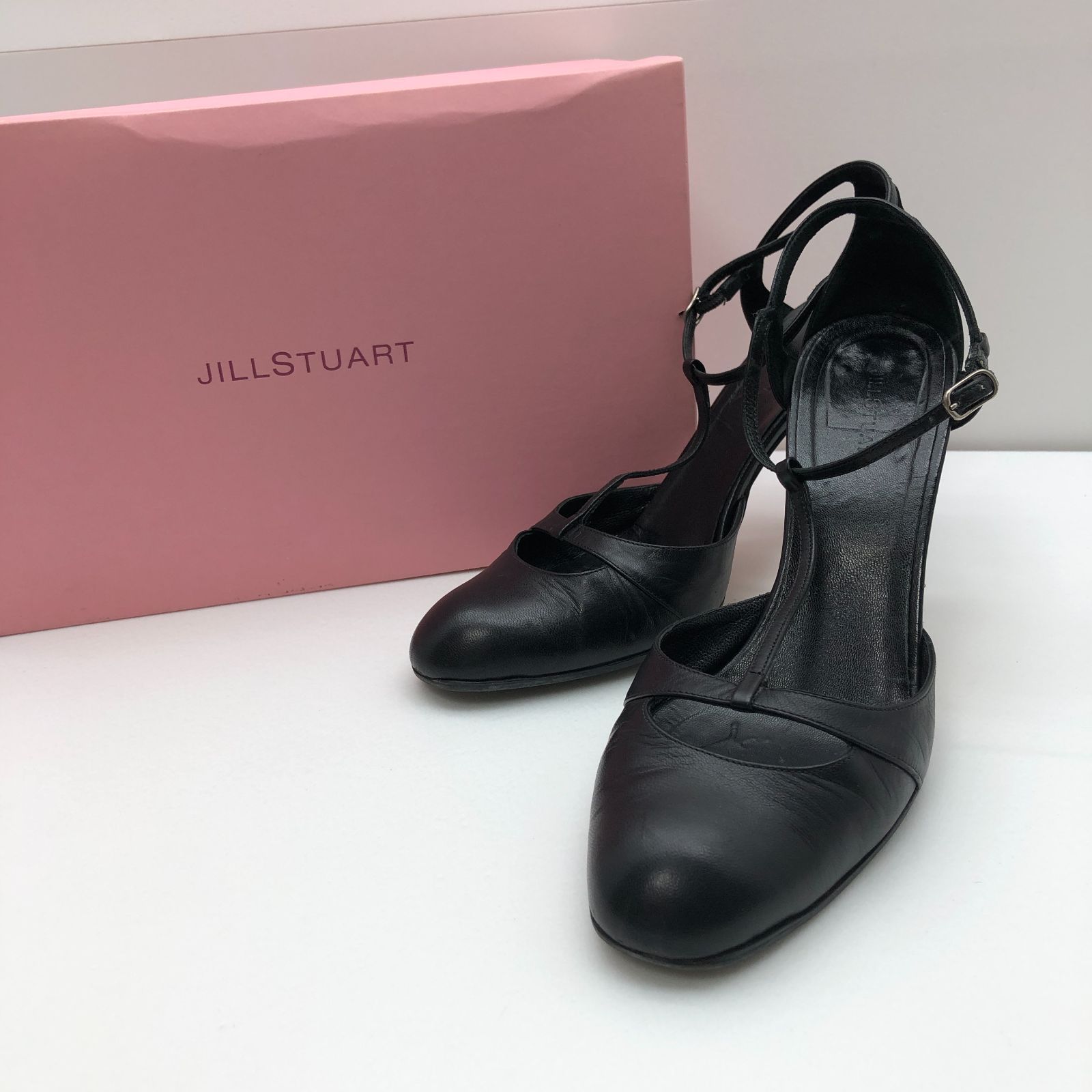 新品 ジルスチュアート JILL STUART パンプス 24cm JILL STUART ジル・スチュアート パンプス ブラック サイズ24cm KSAW10
