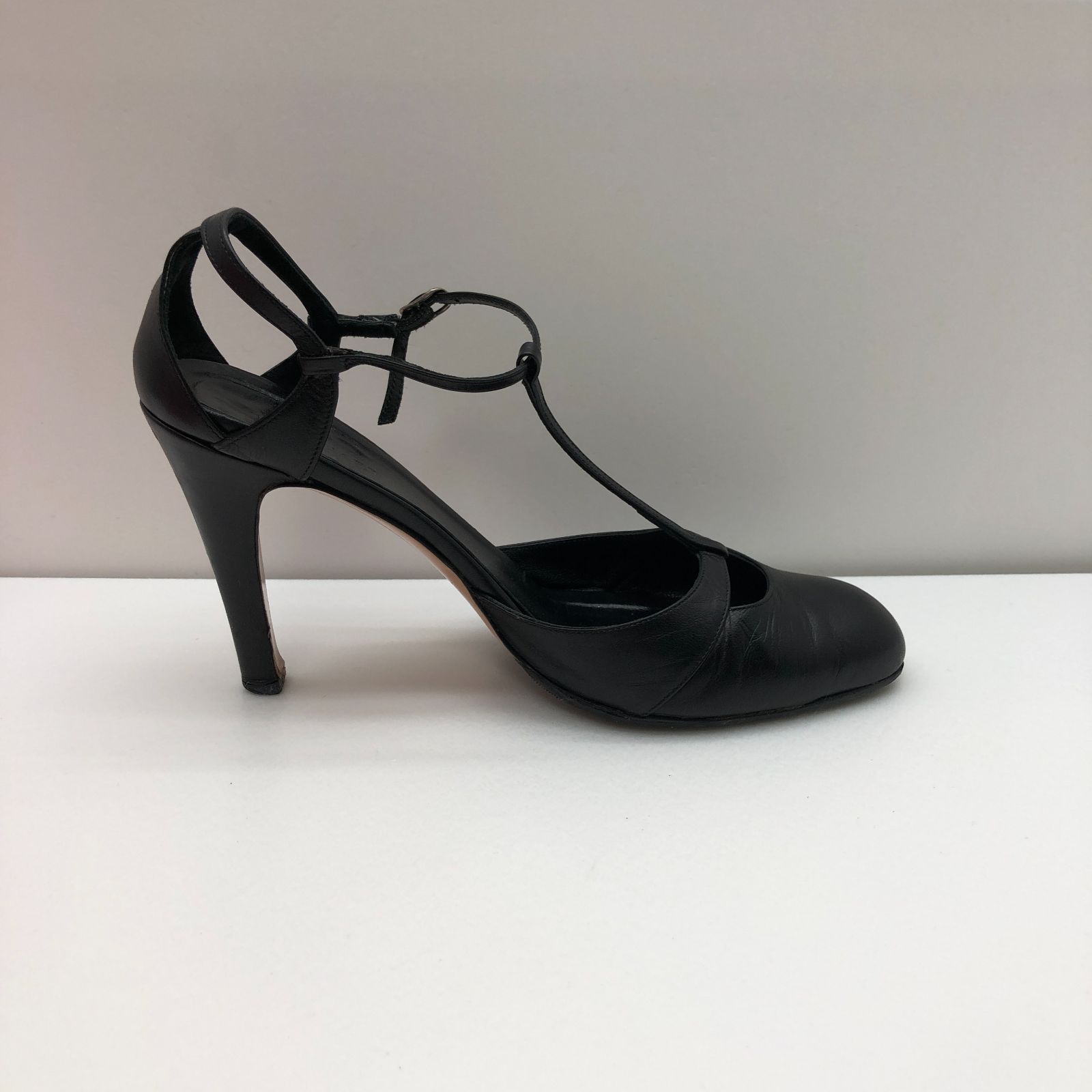 新品 ジルスチュアート JILL STUART パンプス 24cm JILL STUART ジル・スチュアート パンプス ブラック サイズ24cm KSAW10